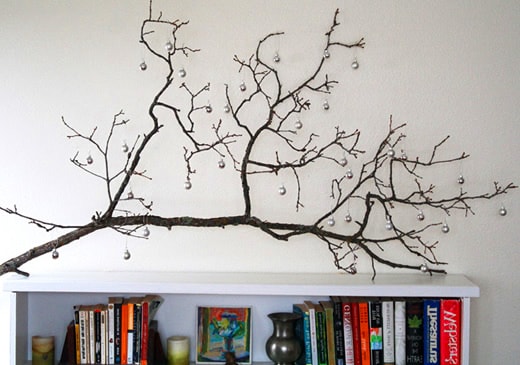 Ветки деревьев в интерьере: декорируем квартиру самостоятельно